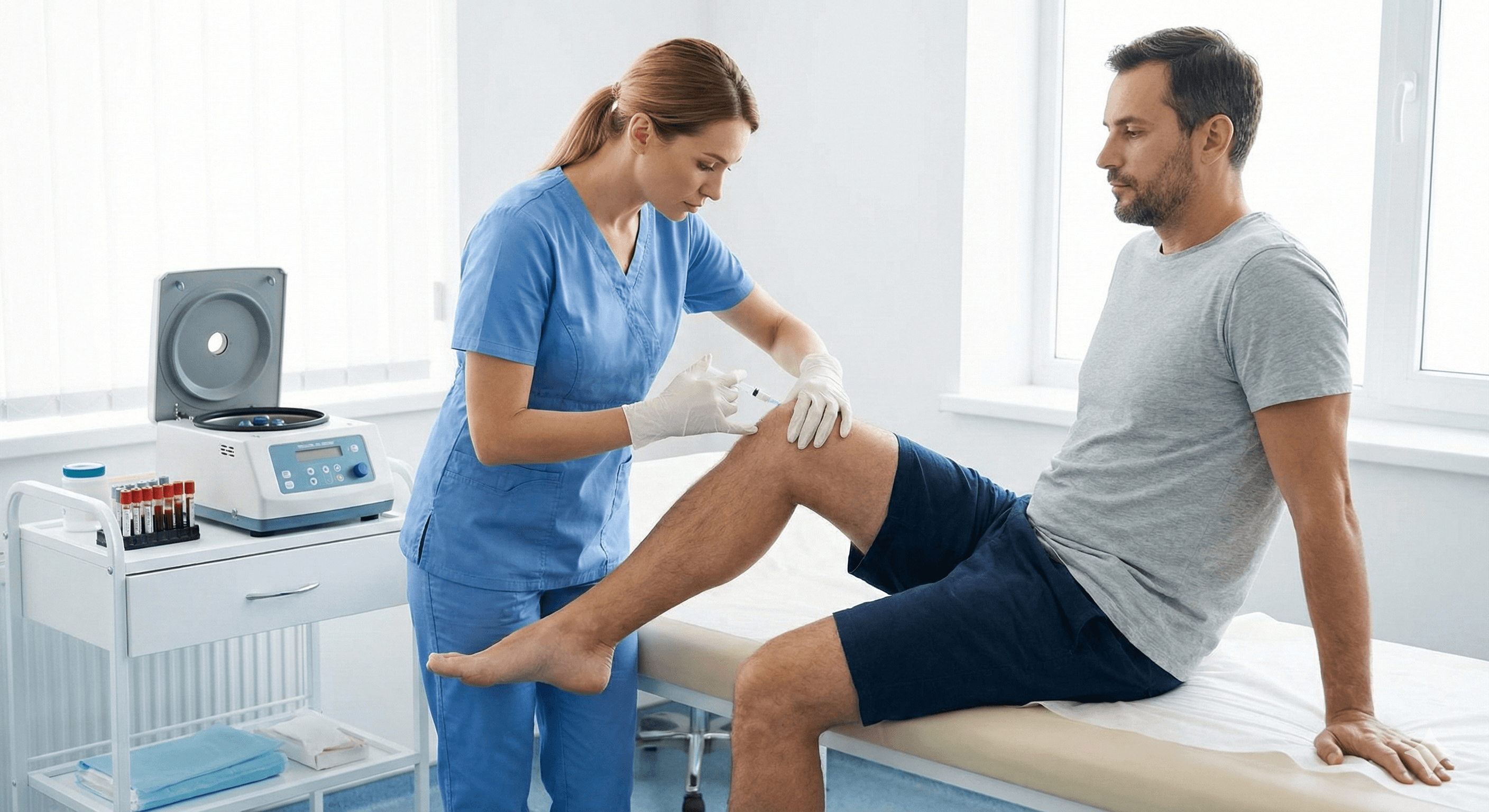 Infiltración de plasma rico en plaquetas