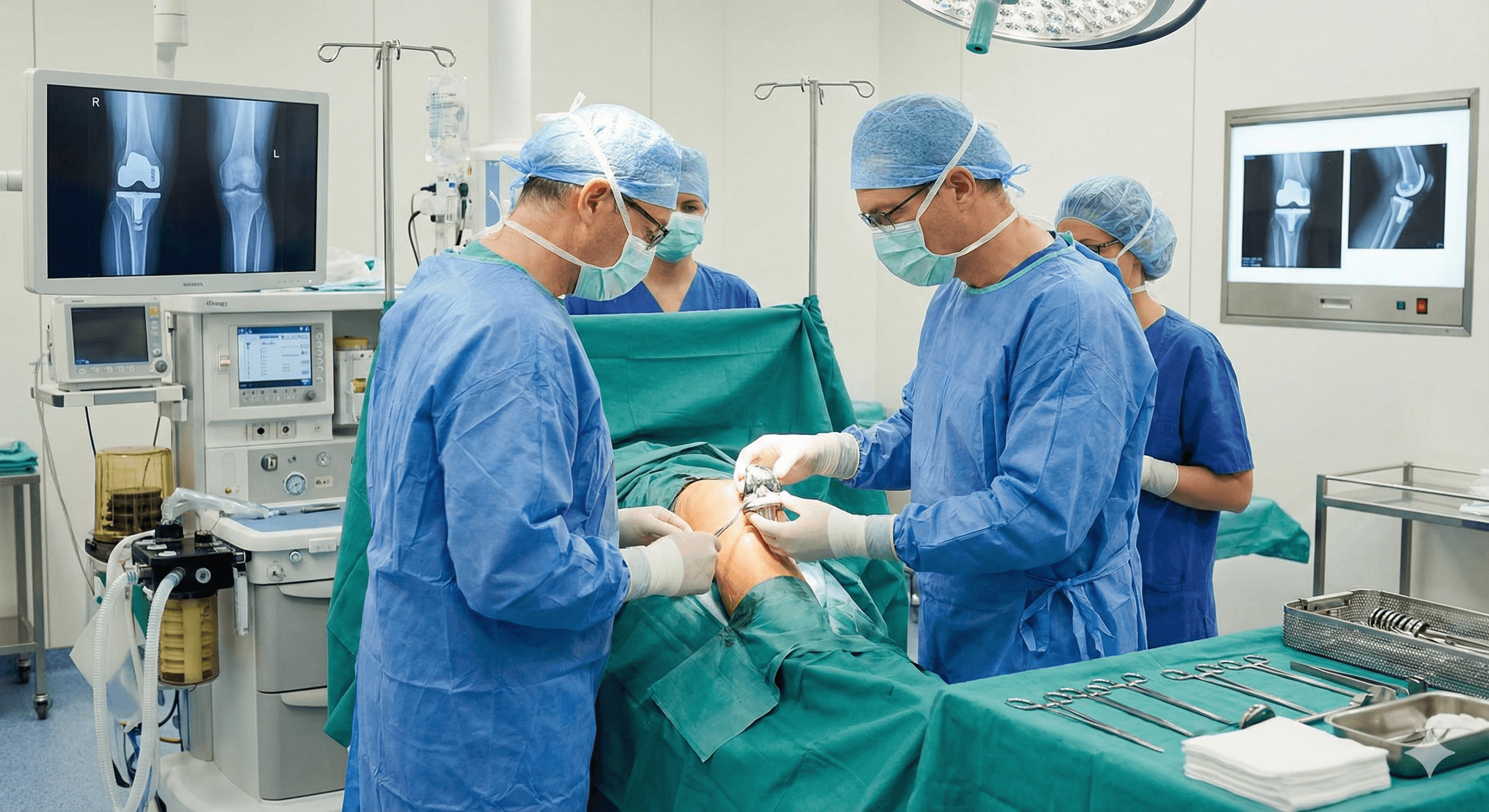 Cirugía de reemplazo articular de rodilla