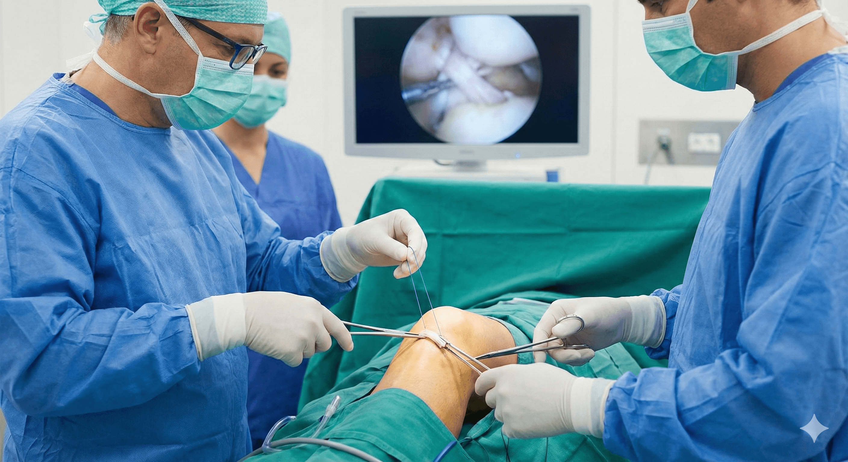 Reparación de ligamentos y tendones